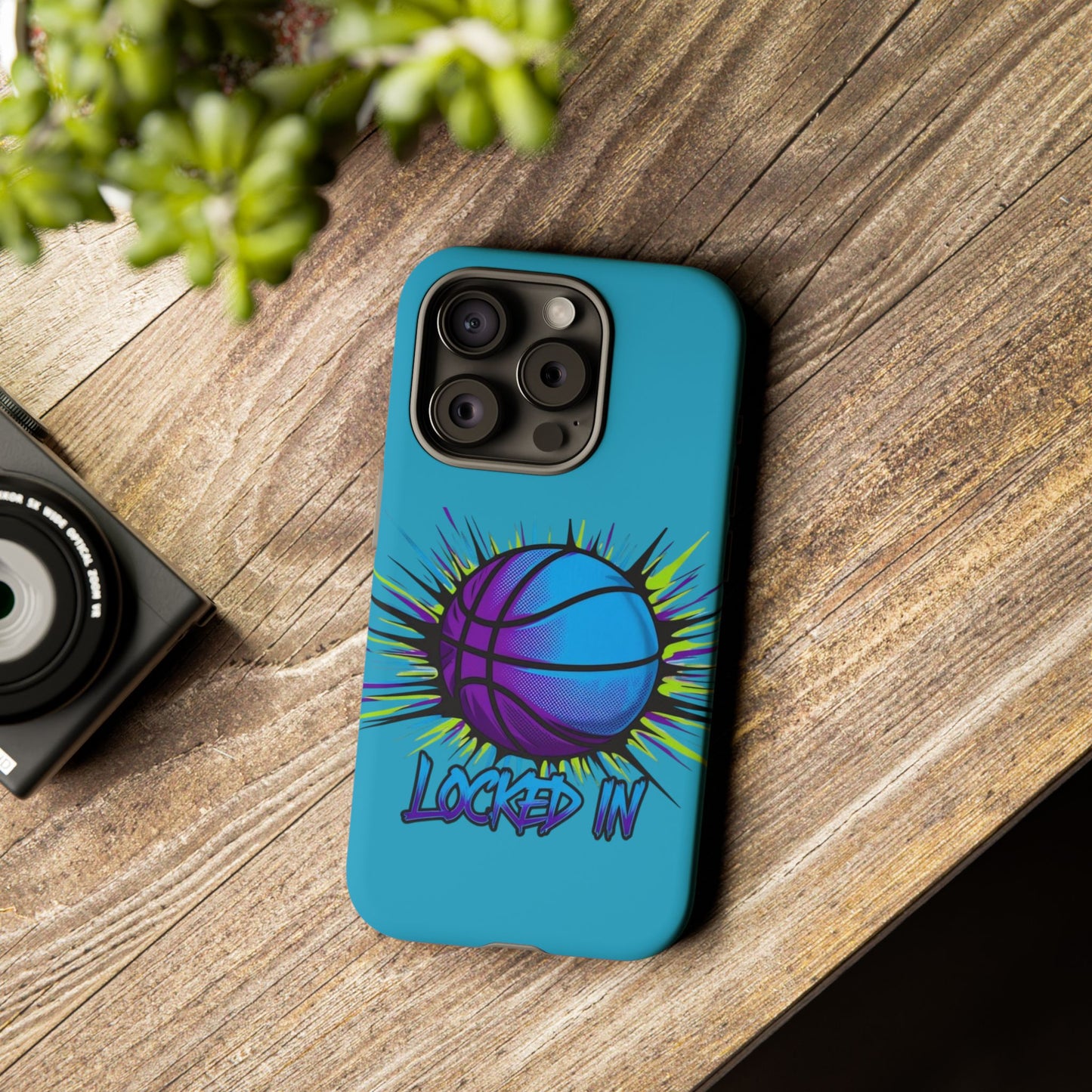 Locked In (turquoise) - Tough Case