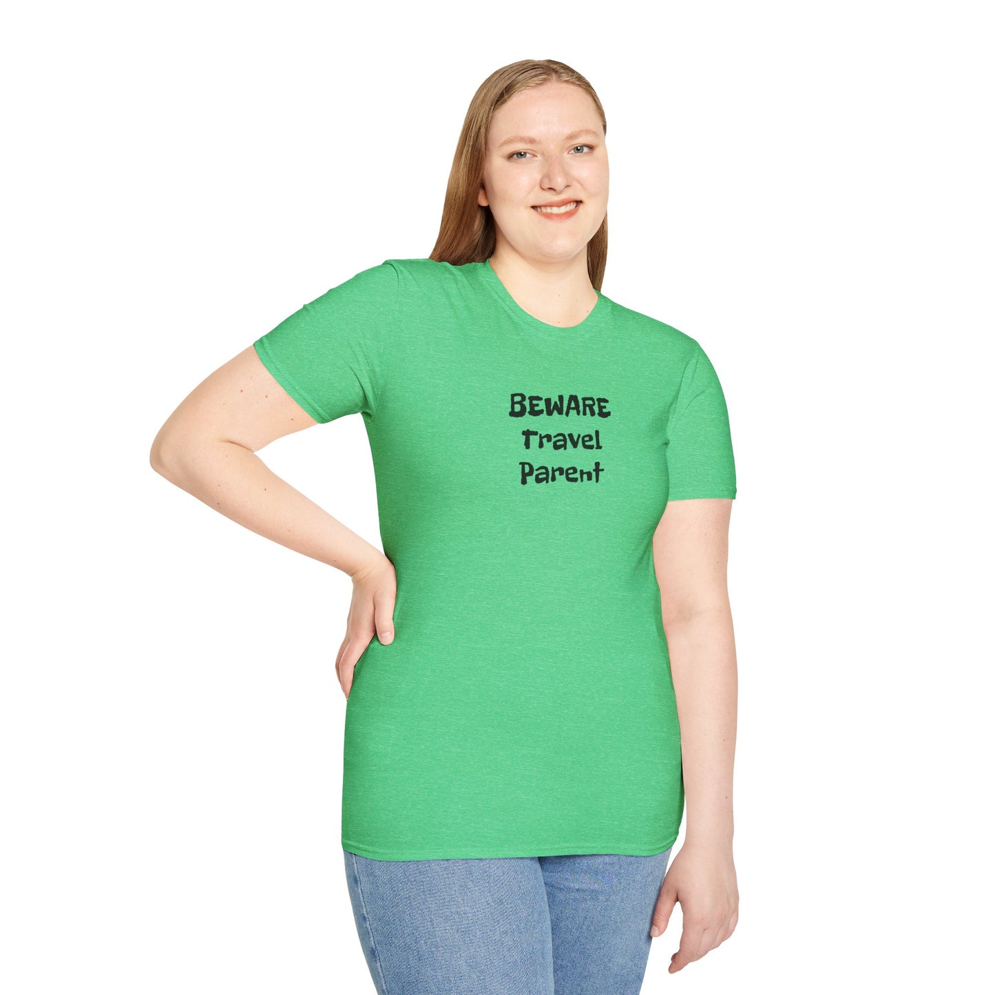 Beware Travel Parent - Sideline Softstyle Tee