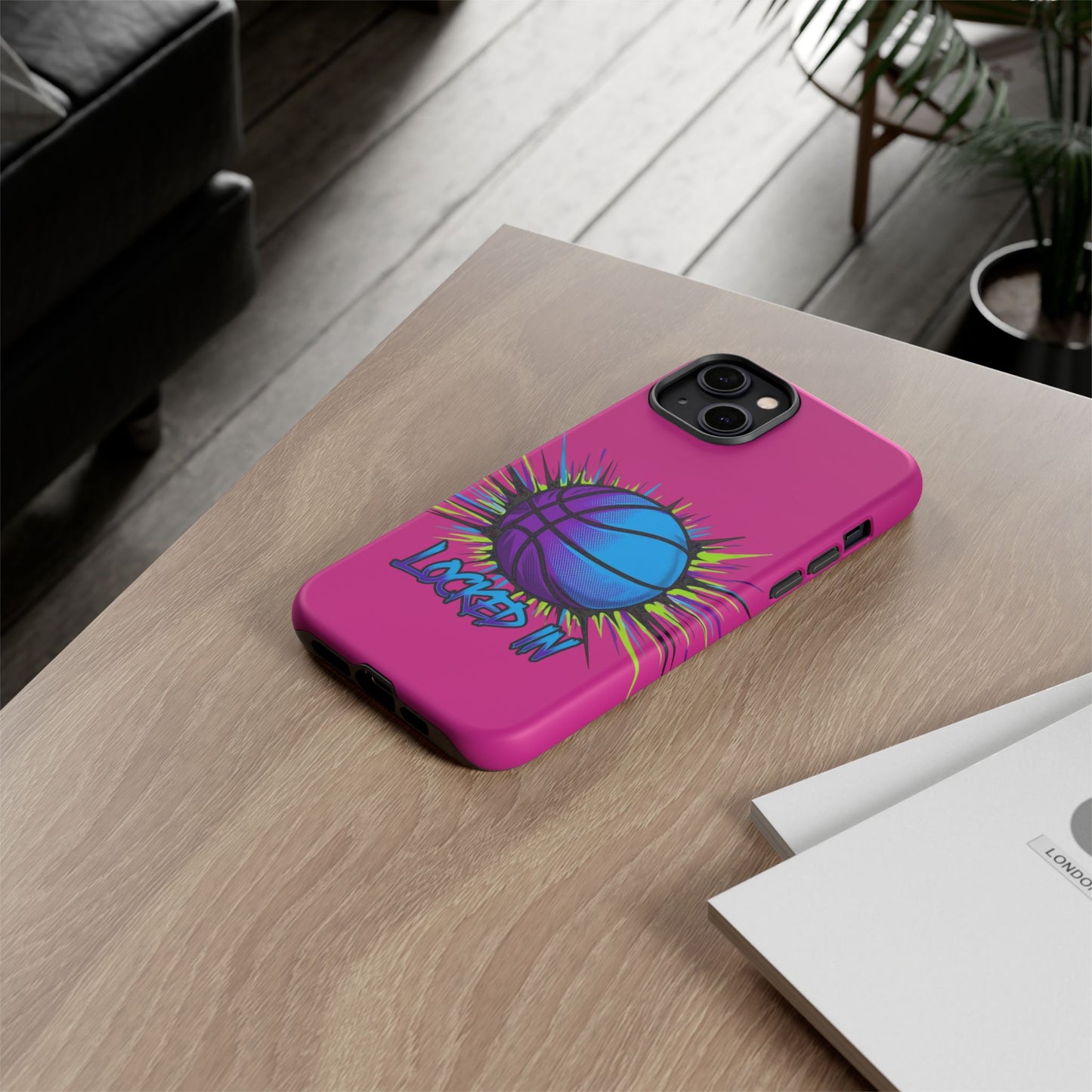 Locked In (pink) - Tough Case