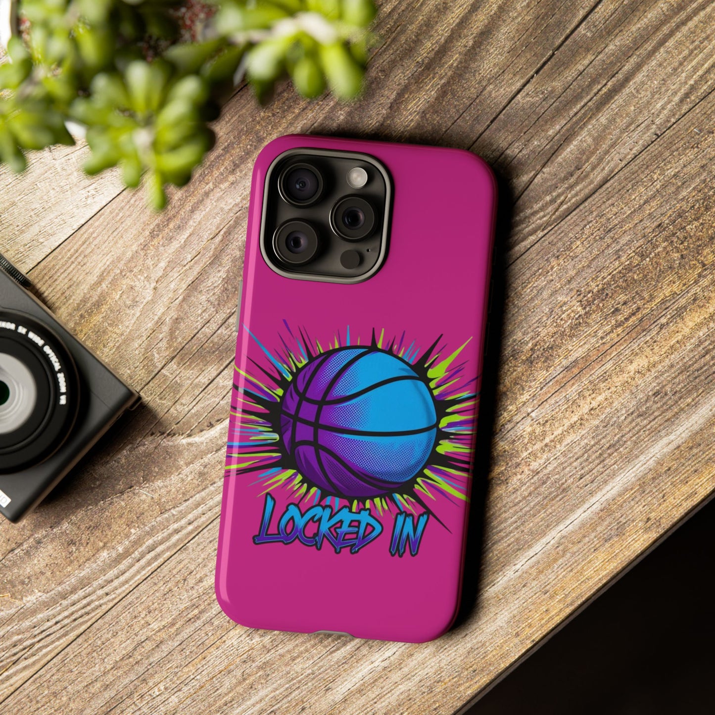 Locked In (pink) - Tough Case