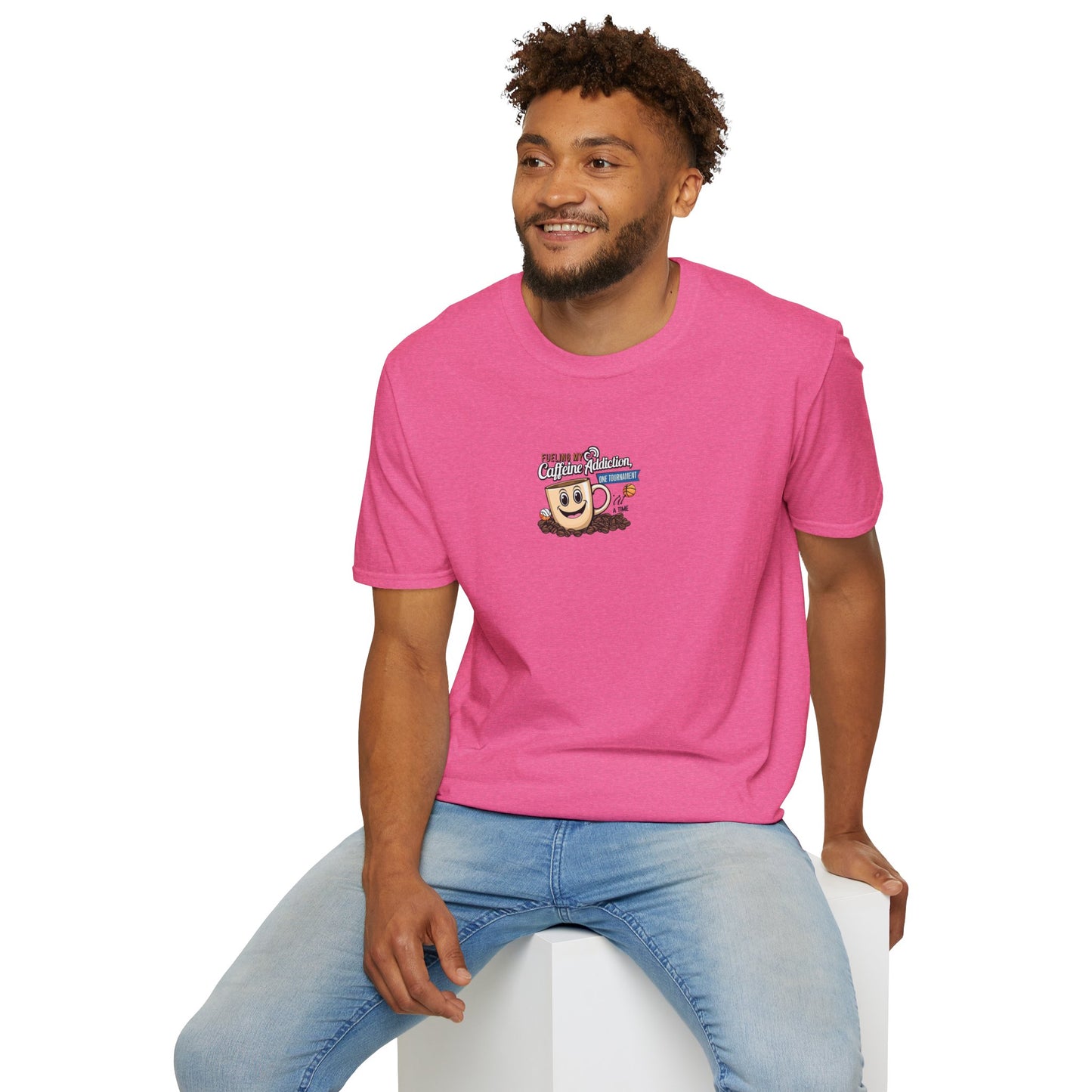 Fueling My Caffeine Addiction One Tourney at a Time - Softstyle Tee