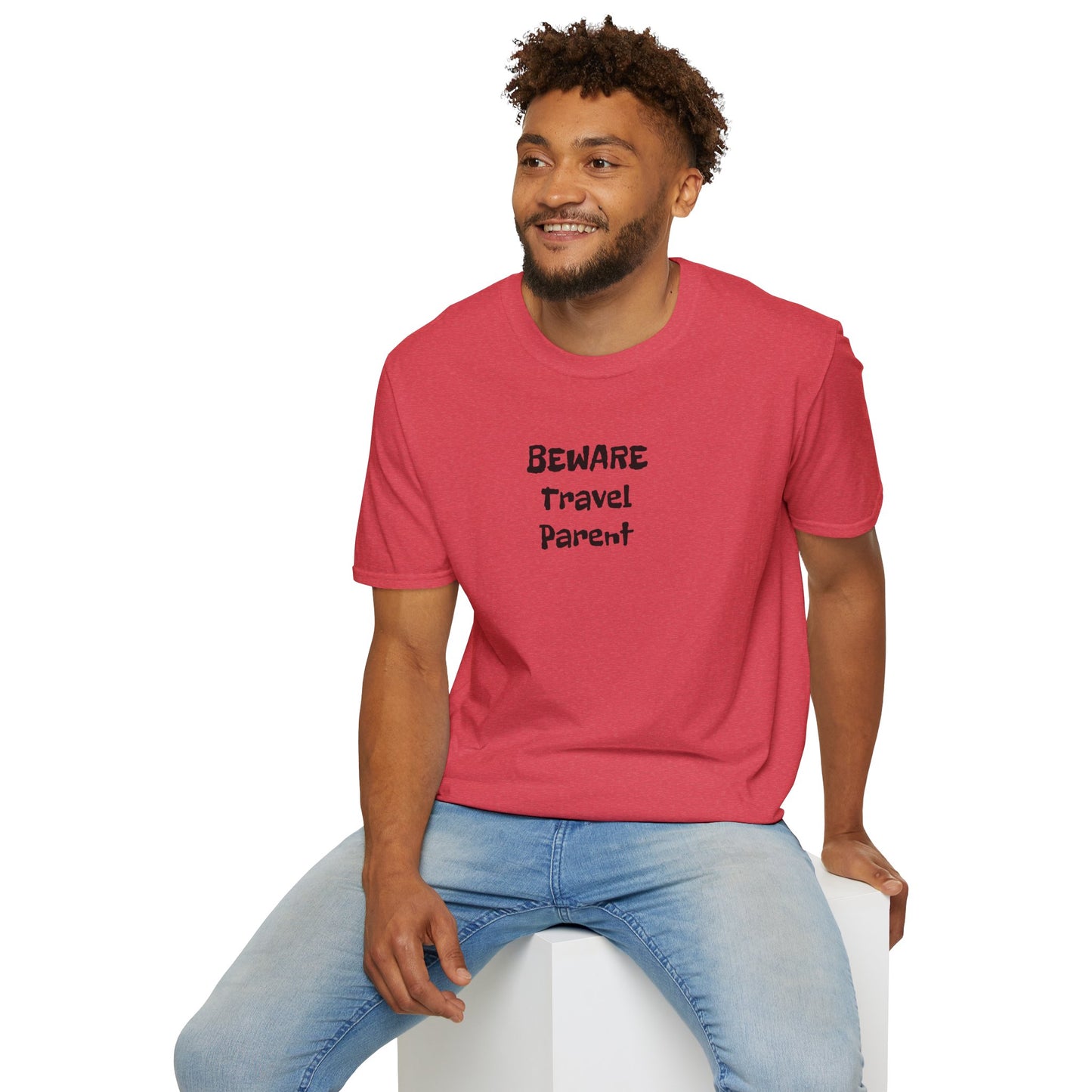 Beware Travel Parent - Sideline Softstyle Tee