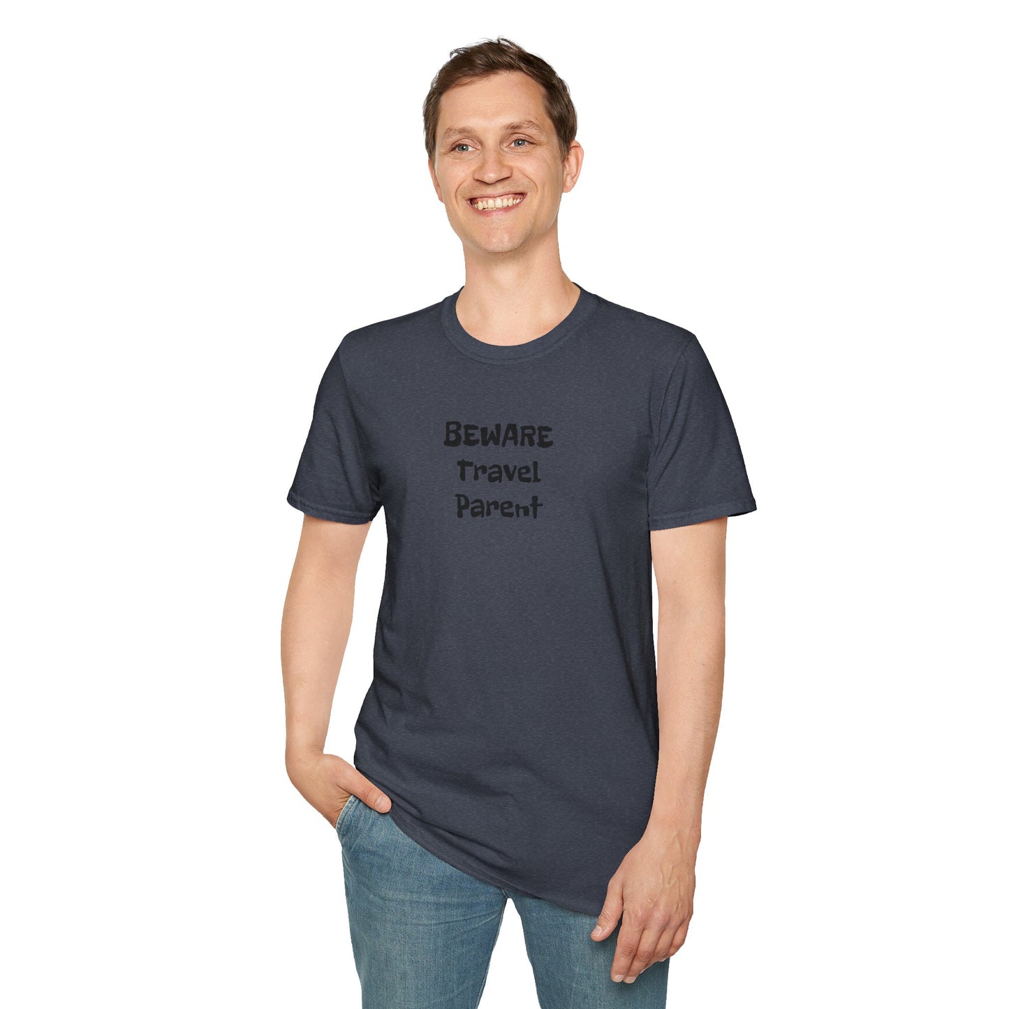 Beware Travel Parent - Sideline Softstyle Tee