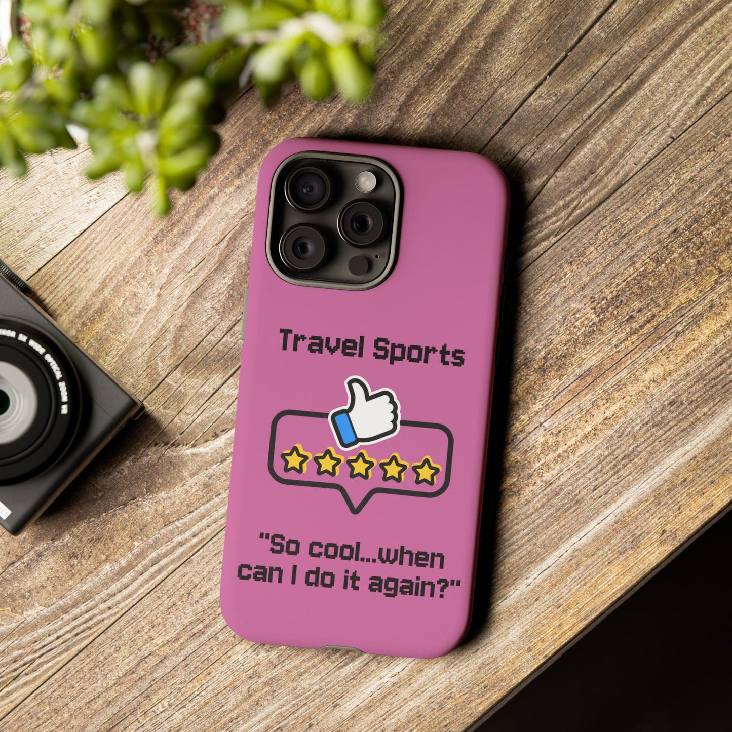 Travel Sports Five Star Review Pink - Tough Case