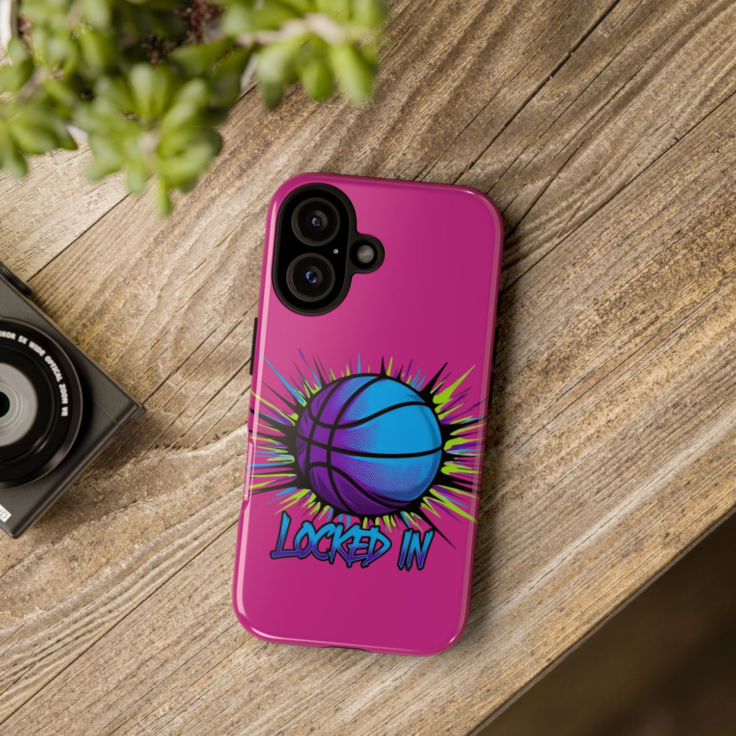 Locked In (pink) - Tough Case