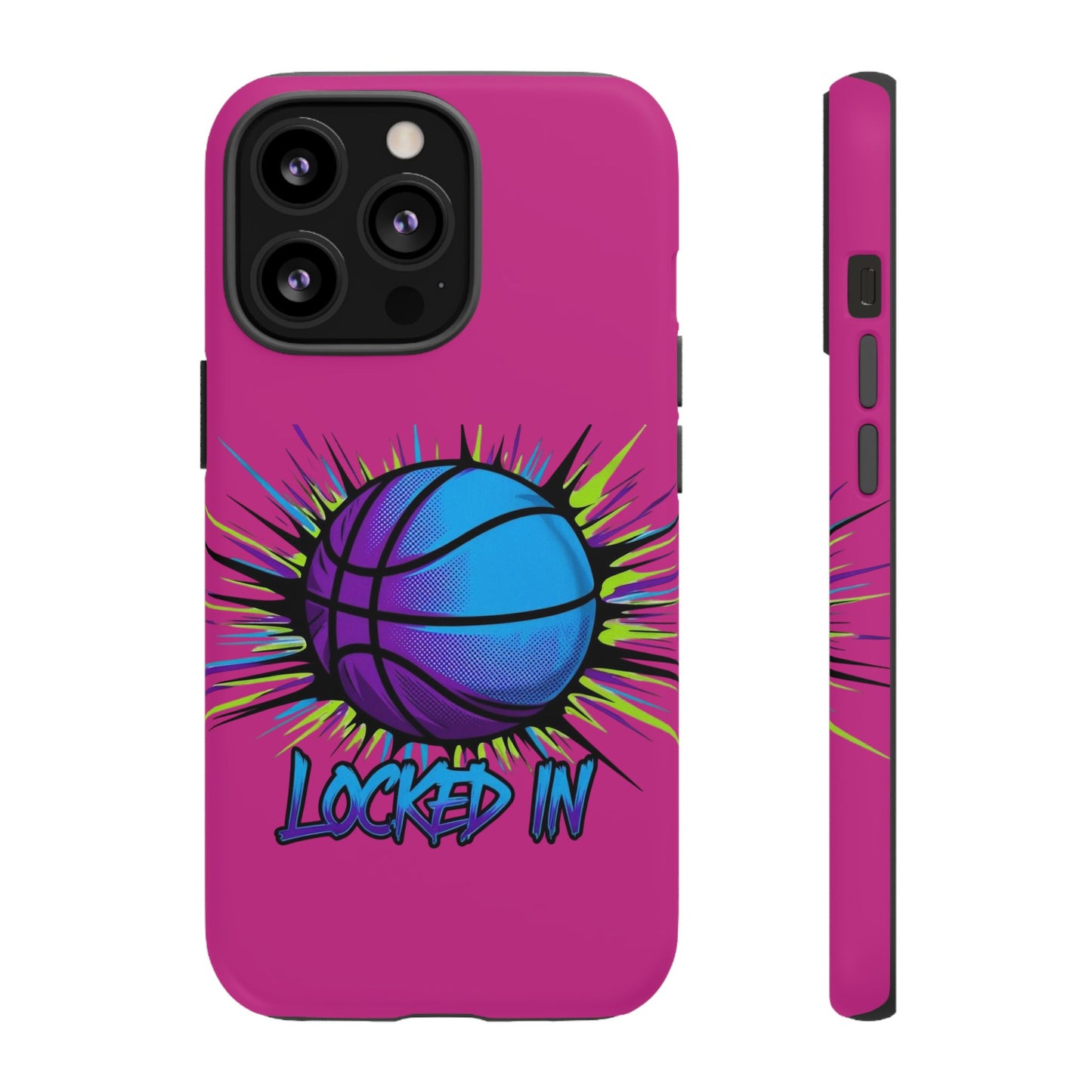 Locked In (pink) - Tough Case