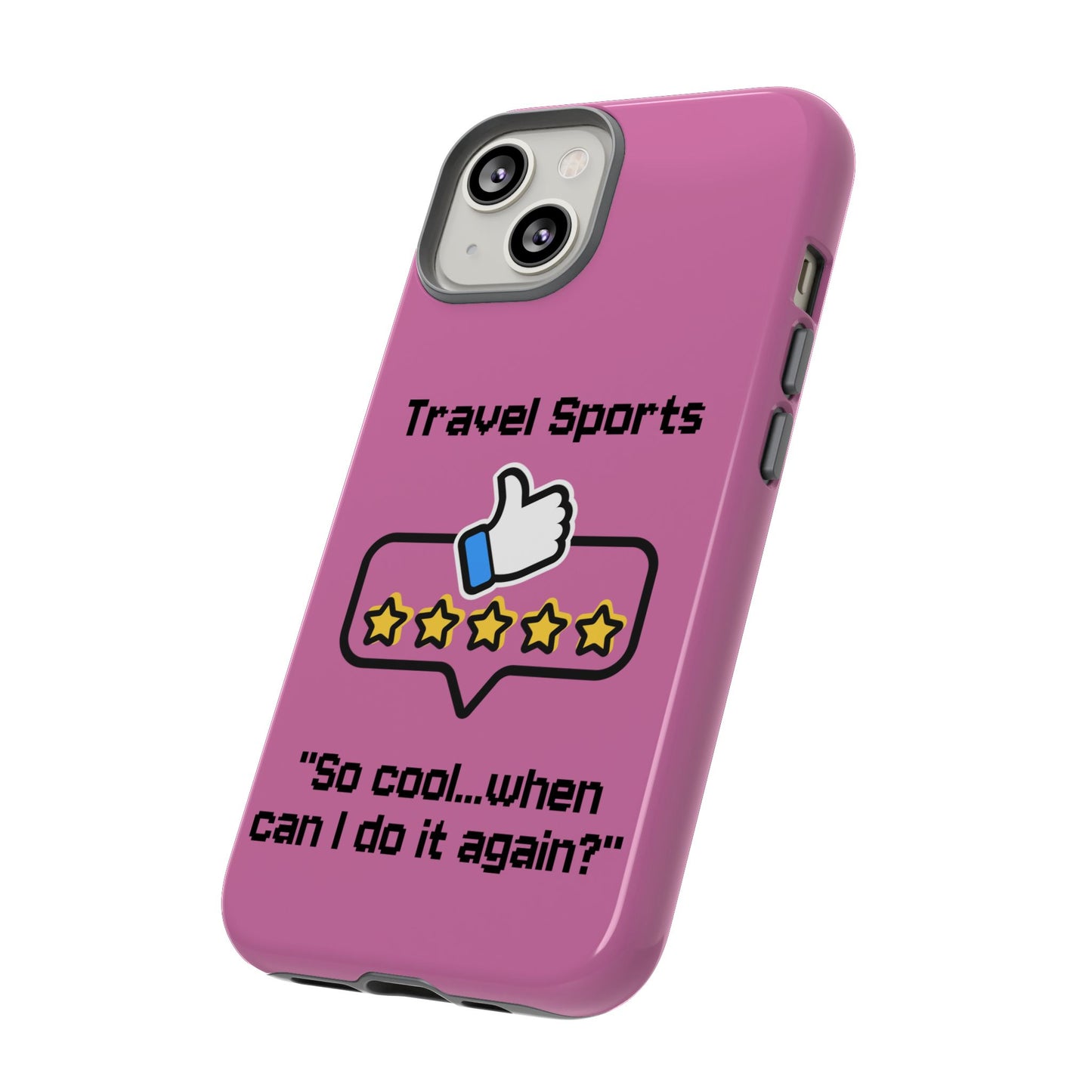 Travel Sports Five Star Review Pink - Tough Case
