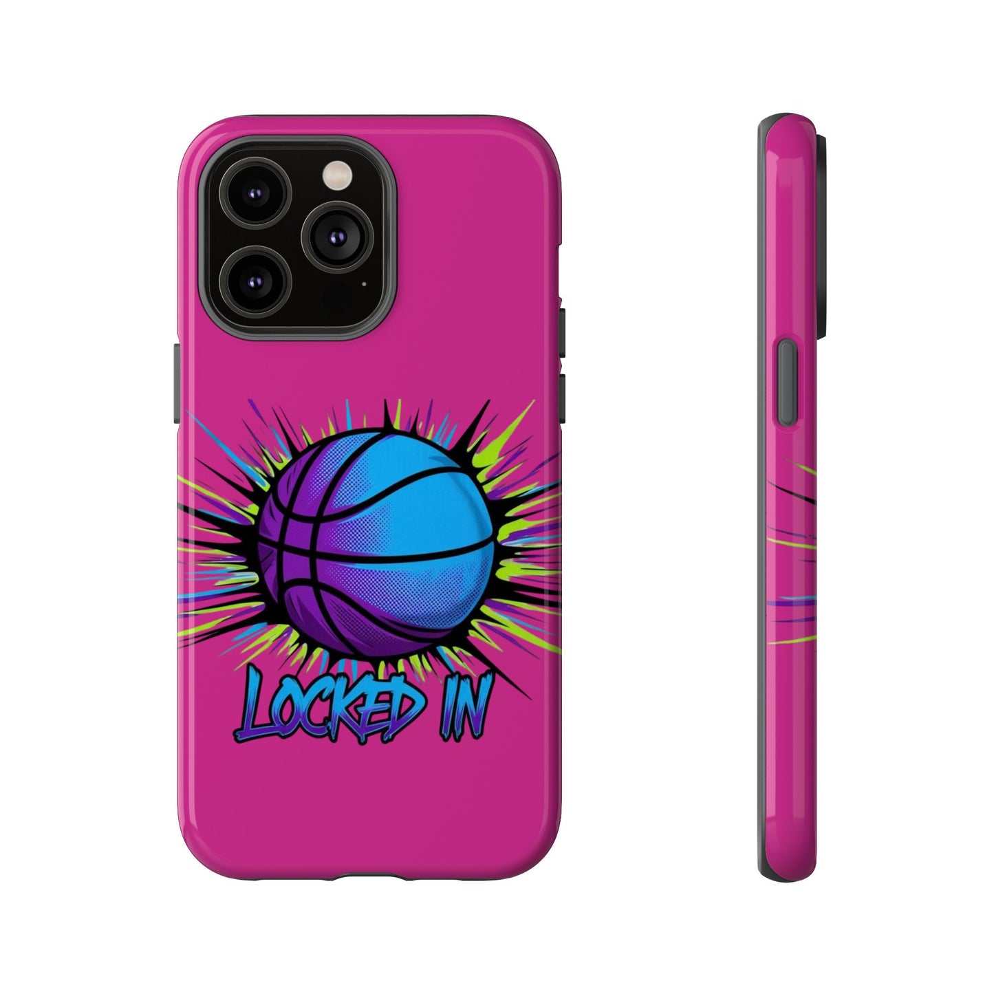 Locked In (pink) - Tough Case