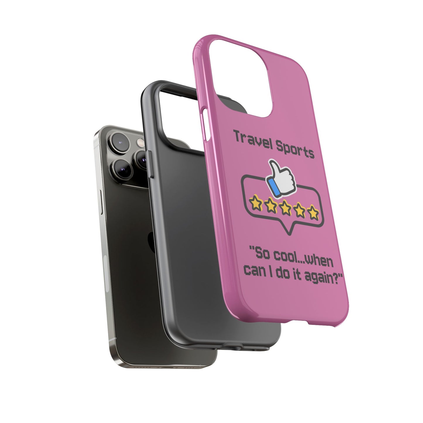 Travel Sports Five Star Review Pink - Tough Case