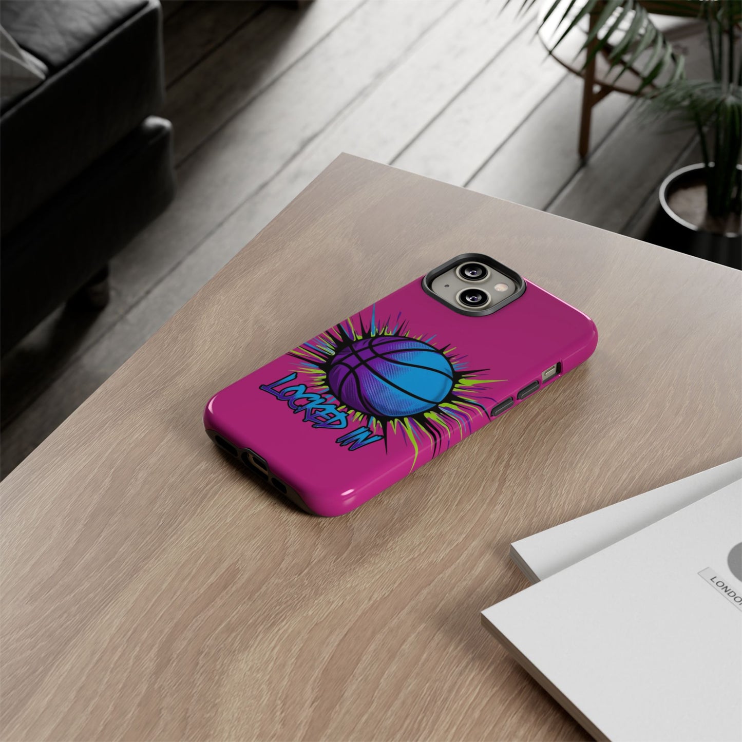 Locked In (pink) - Tough Case