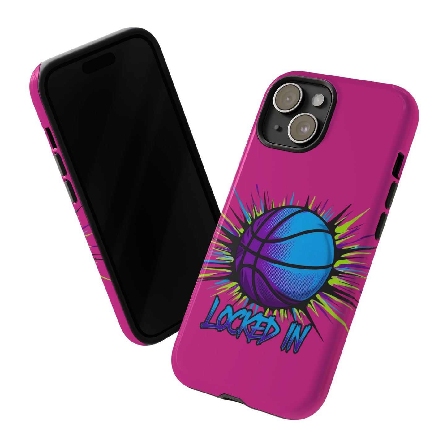 Locked In (pink) - Tough Case