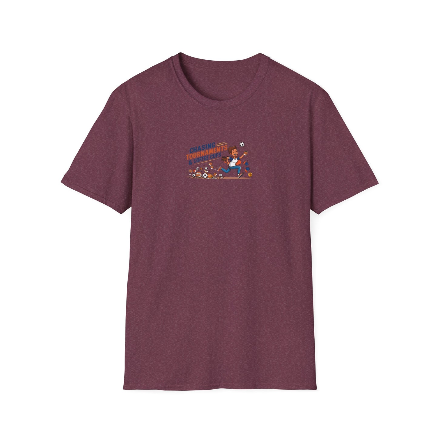Chasing Tournaments & Coffee Cups - Softstyle Tee