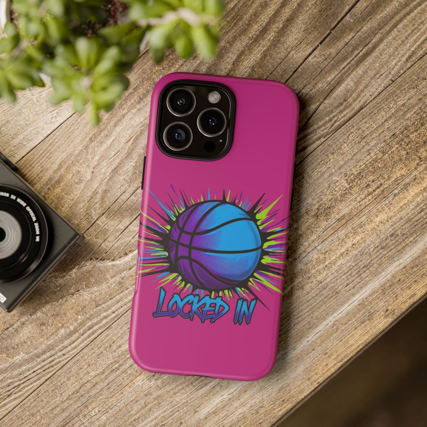 Locked In (pink) - Tough Case