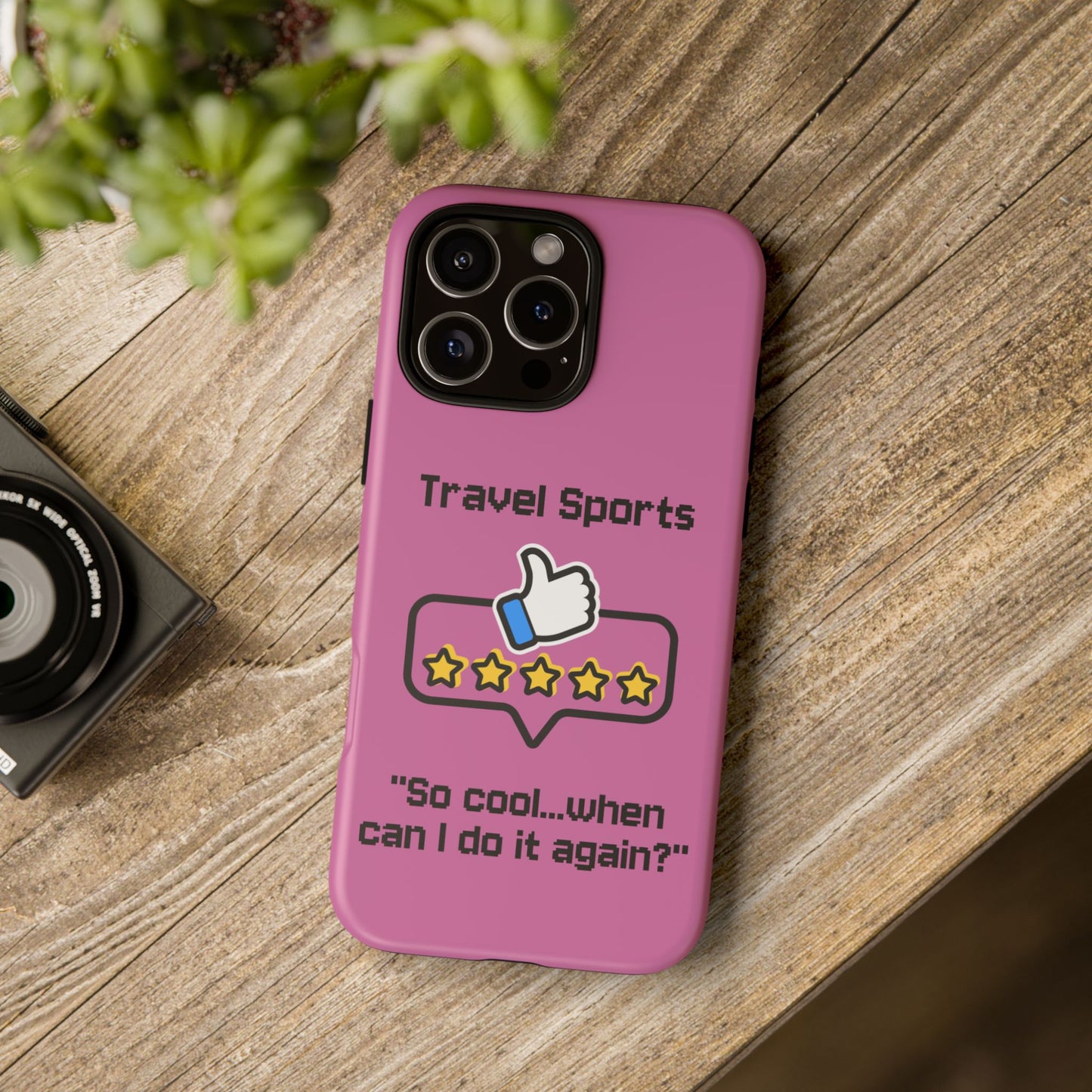 Travel Sports Five Star Review Pink - Tough Case