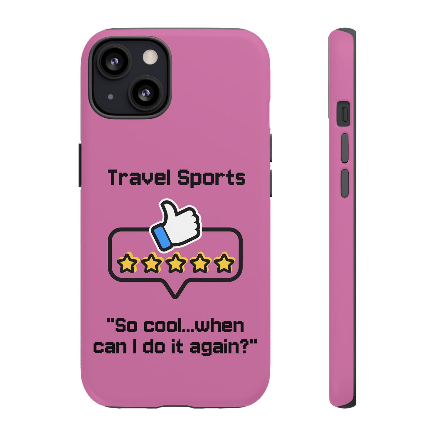 Travel Sports Five Star Review Pink - Tough Case