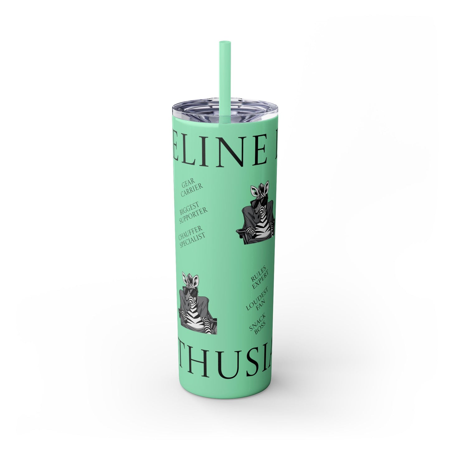 Sideline Life - 20oz Skinny Tumbler with Straw