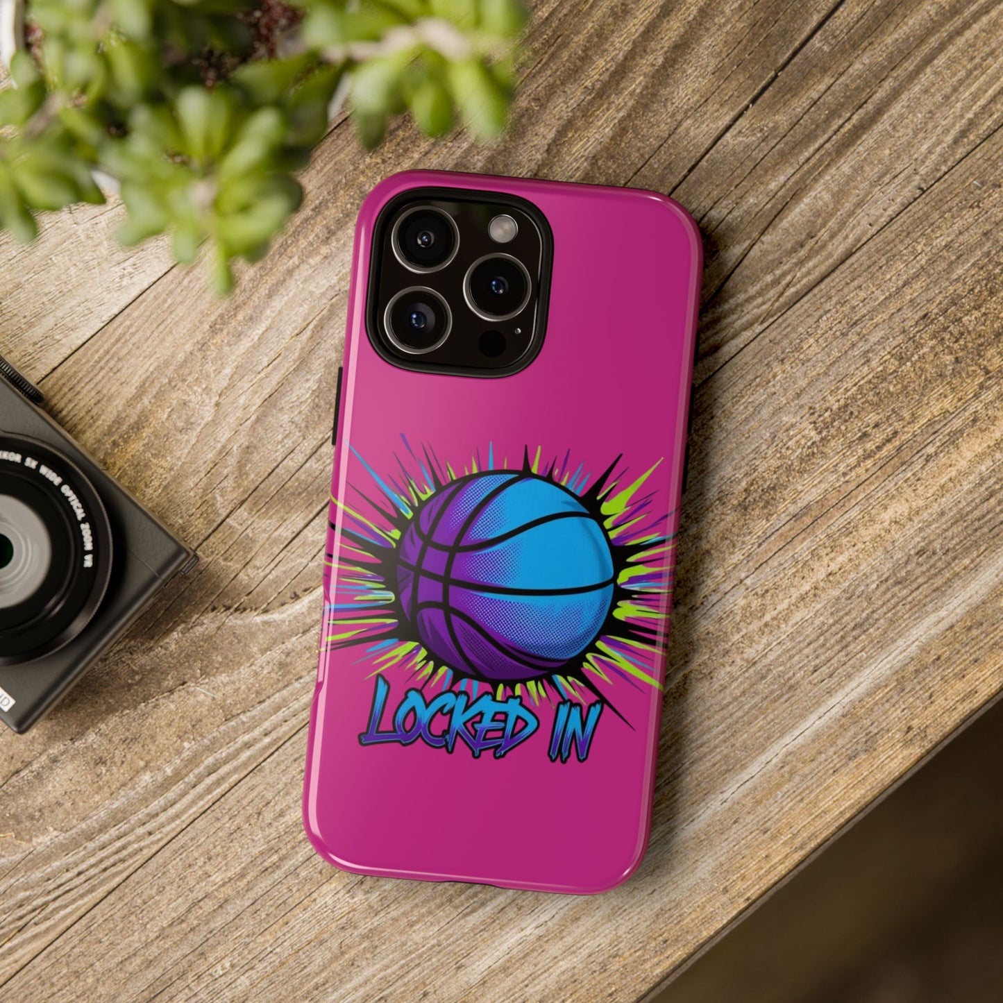 Locked In (pink) - Tough Case