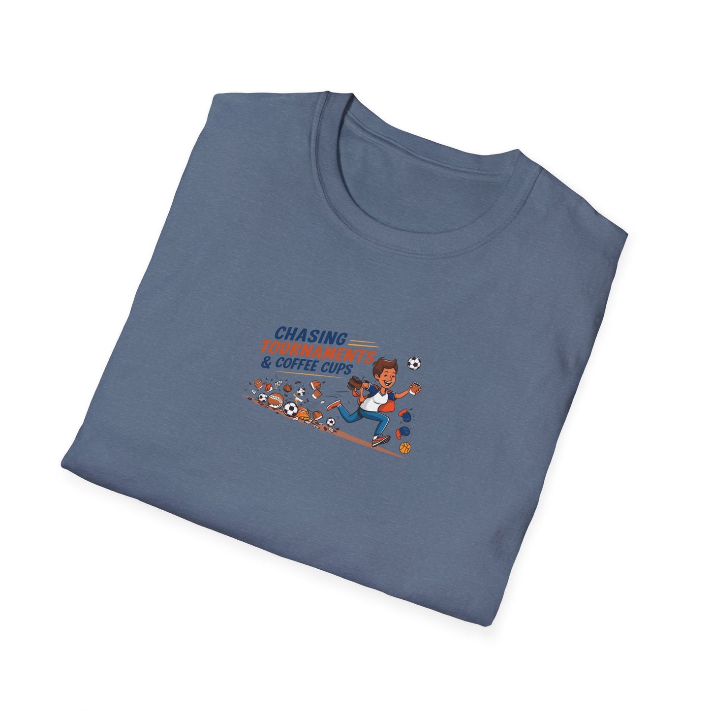 Chasing Tournaments & Coffee Cups - Softstyle Tee