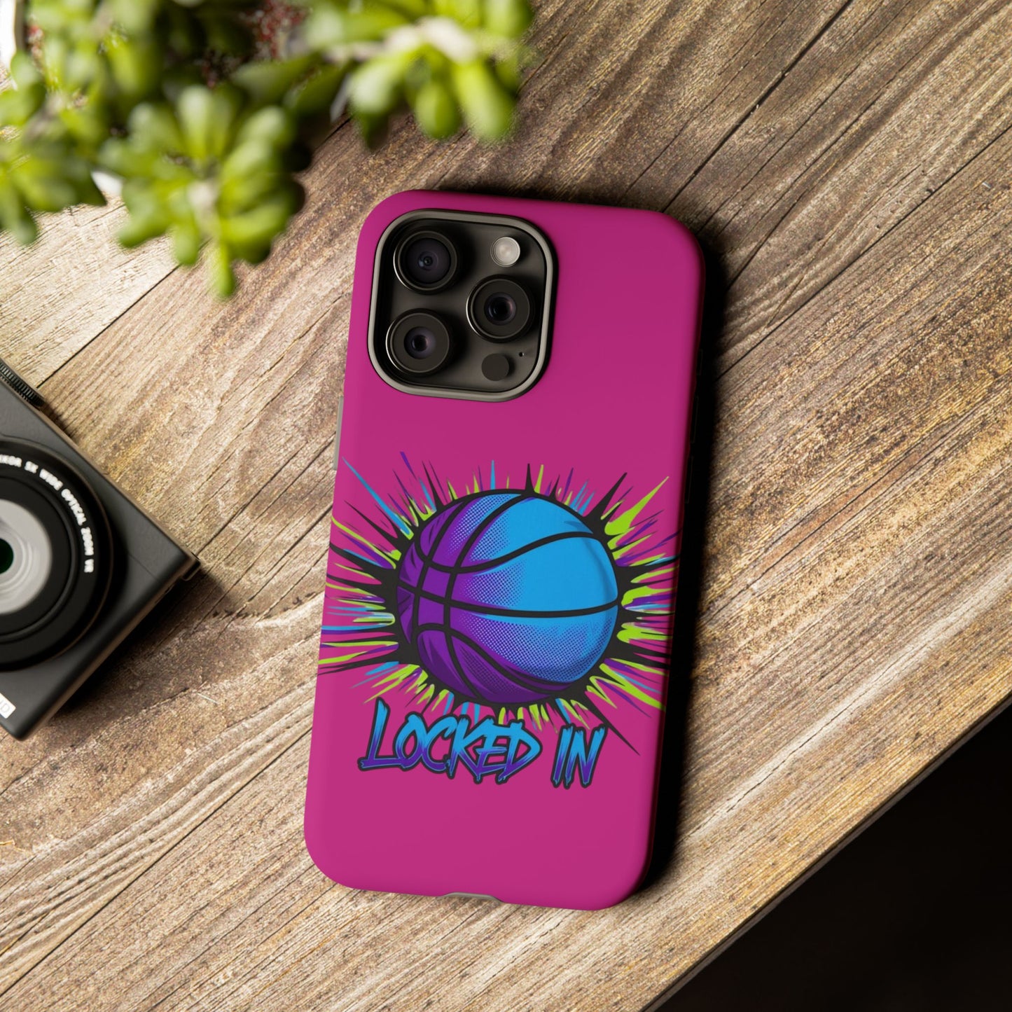 Locked In (pink) - Tough Case