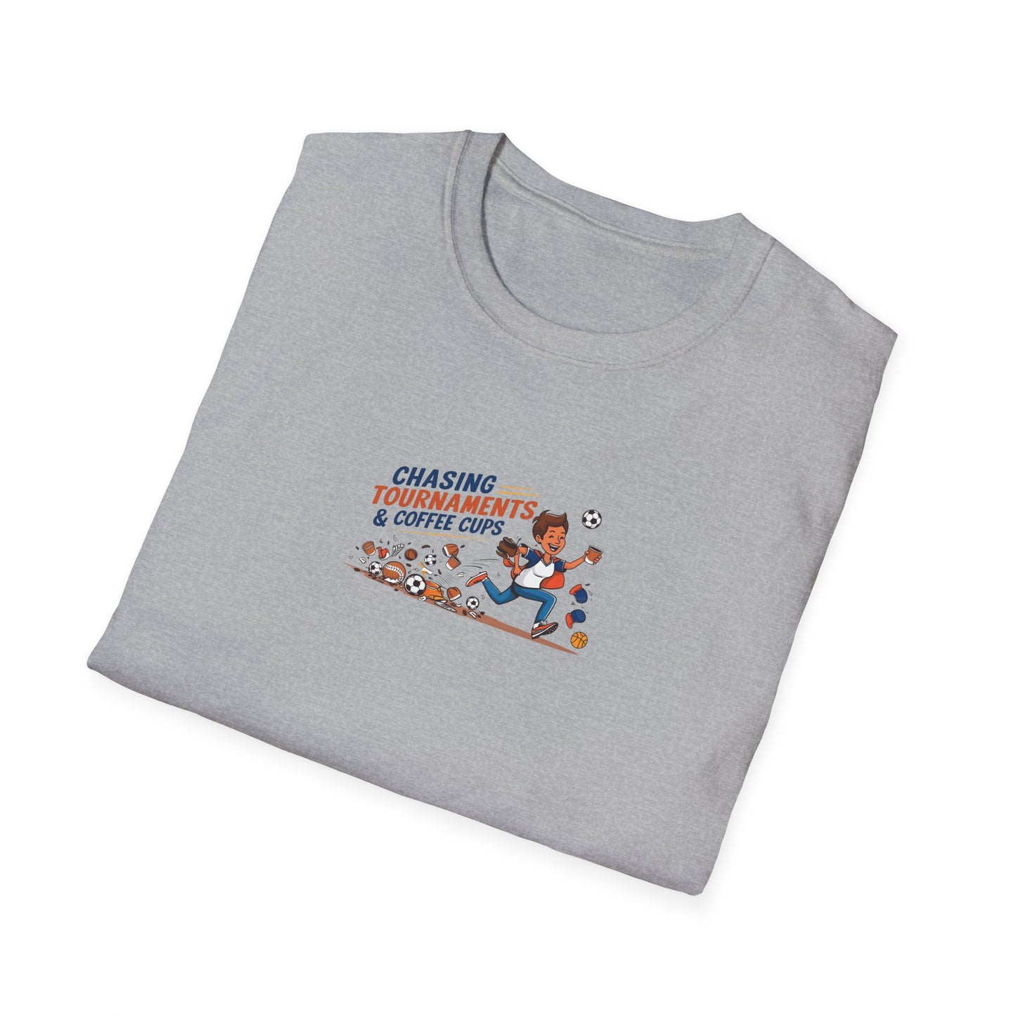 Chasing Tournaments & Coffee Cups - Softstyle Tee