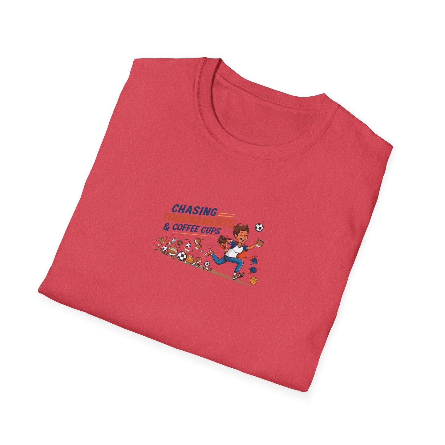 Chasing Tournaments & Coffee Cups - Softstyle Tee