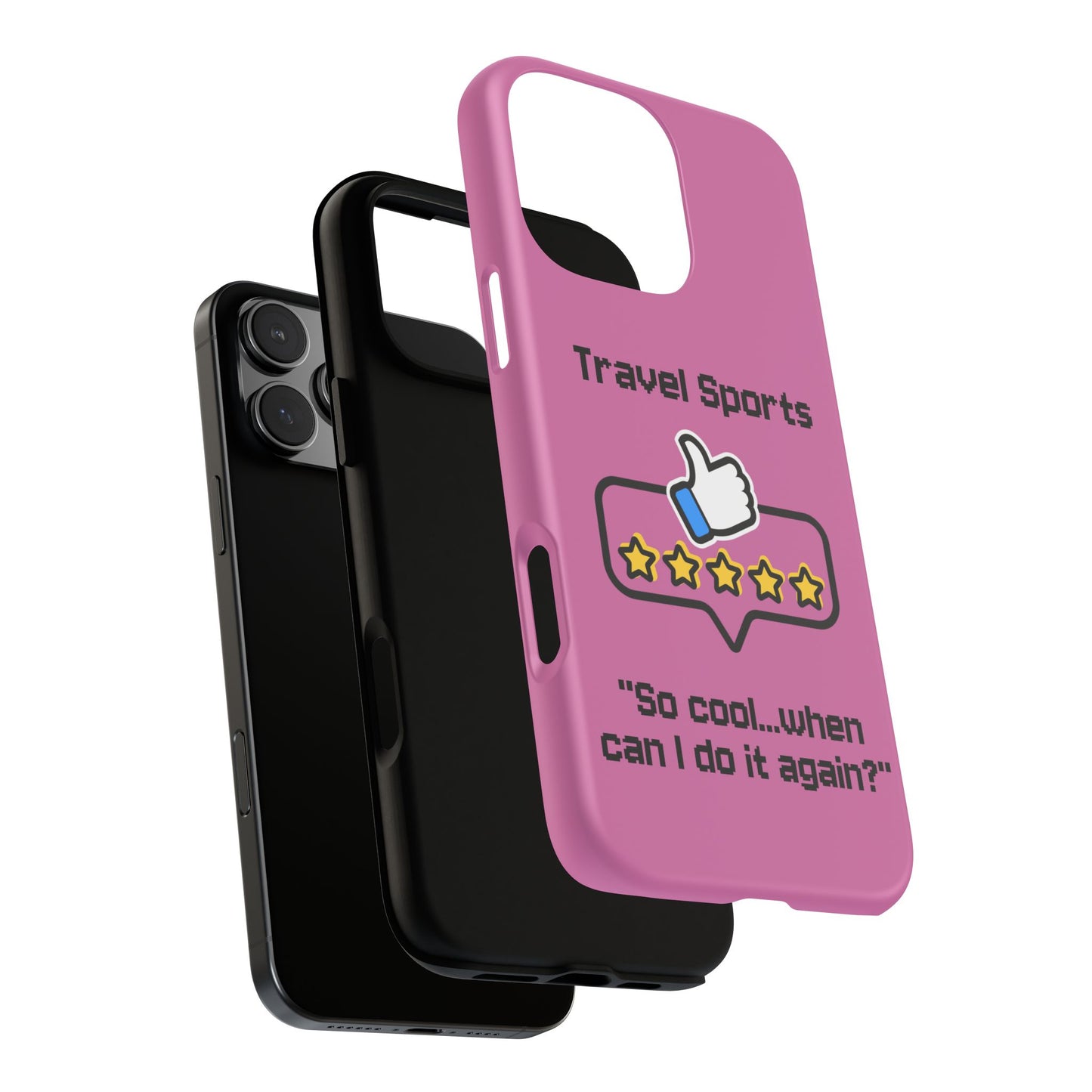 Travel Sports Five Star Review Pink - Tough Case