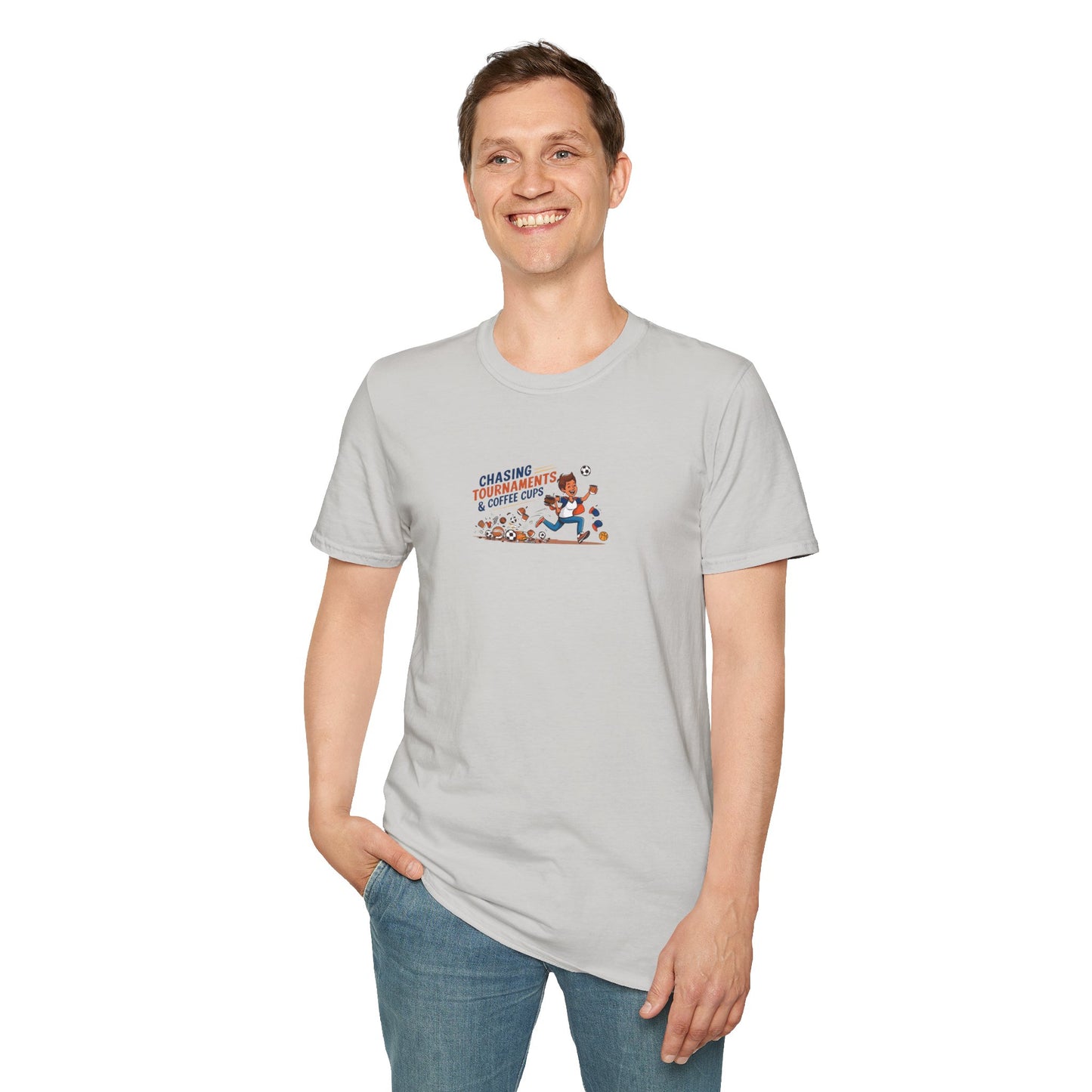 Chasing Tournaments & Coffee Cups - Softstyle Tee