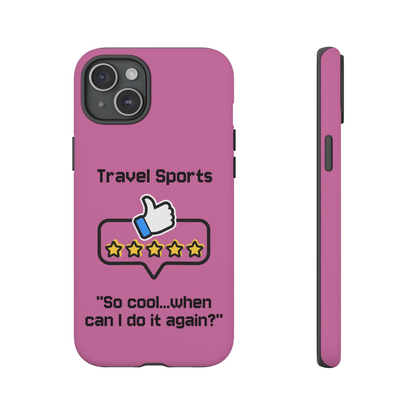 Travel Sports Five Star Review Pink - Tough Case
