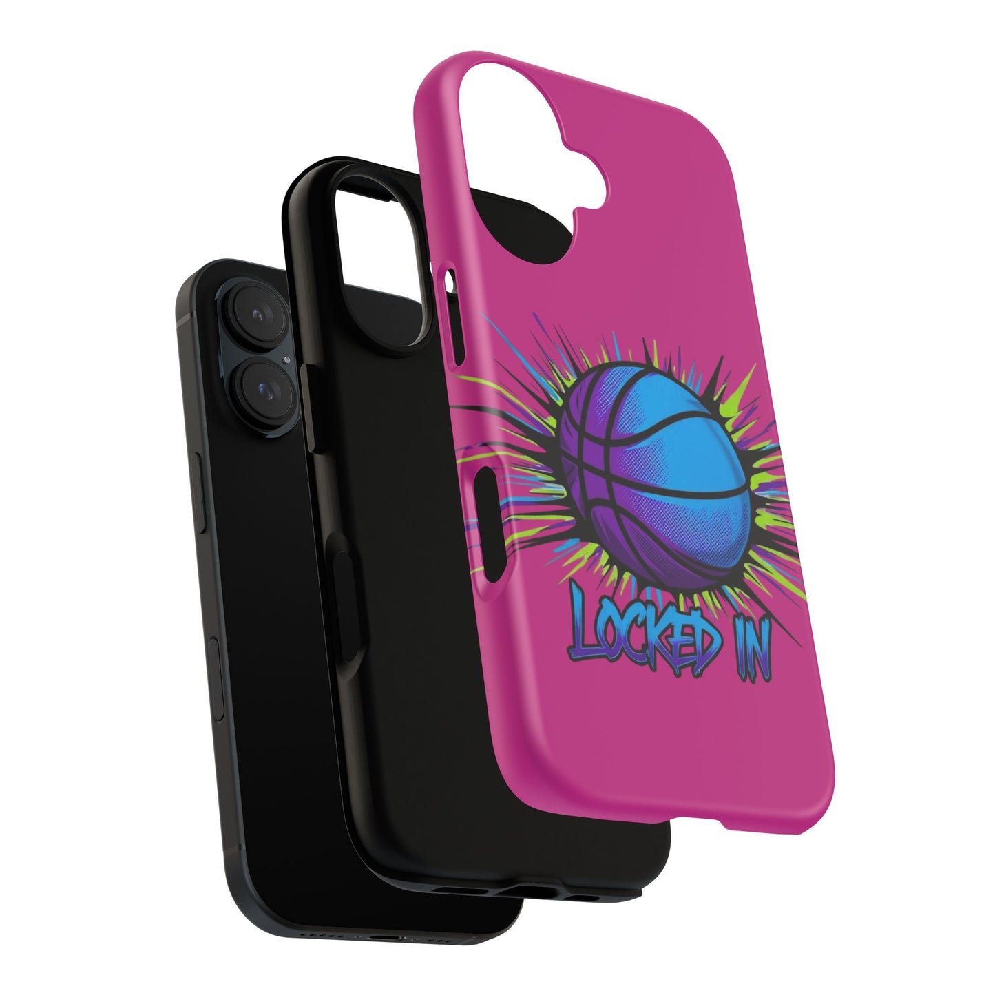 Locked In (pink) - Tough Case
