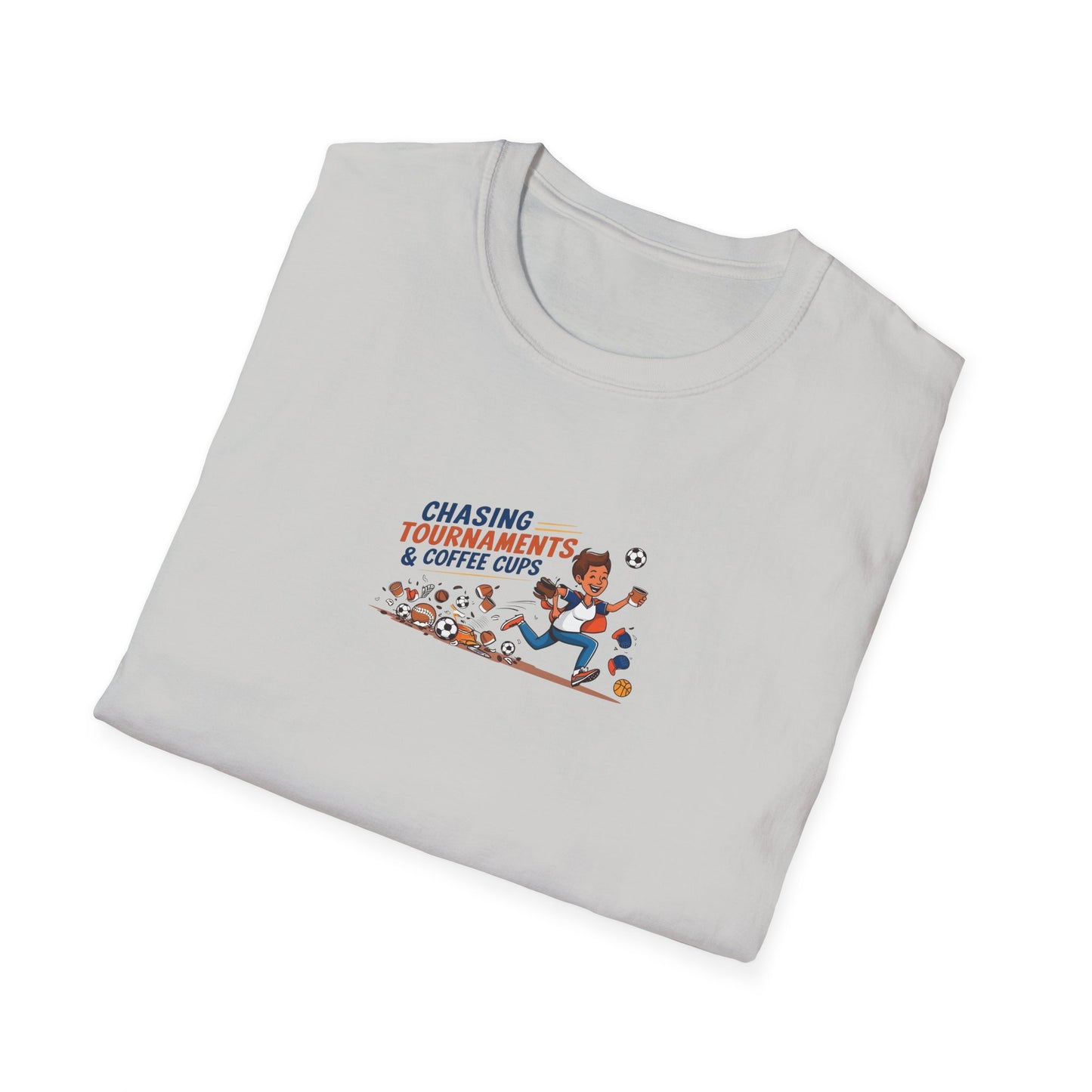 Chasing Tournaments & Coffee Cups - Softstyle Tee