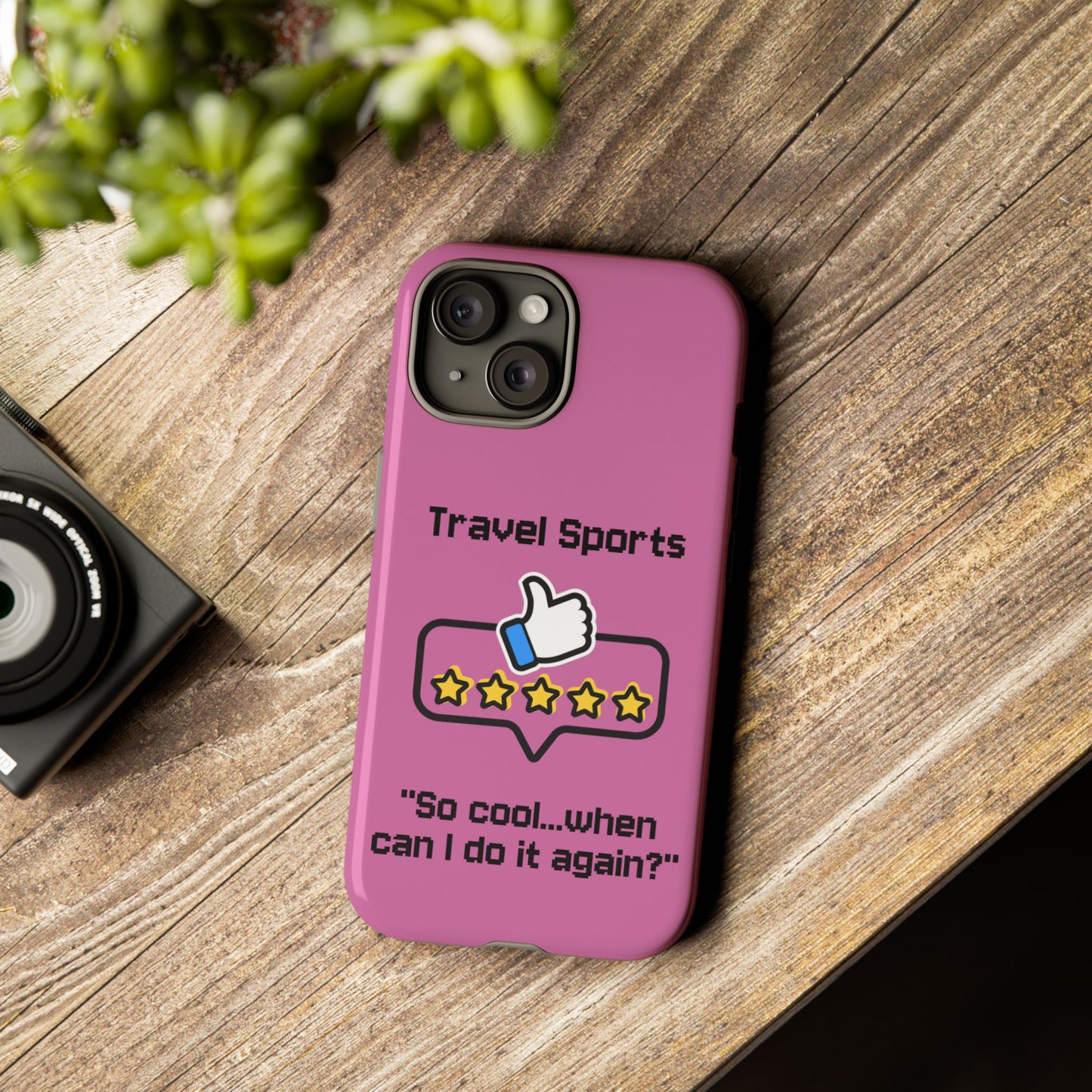 Travel Sports Five Star Review Pink - Tough Case