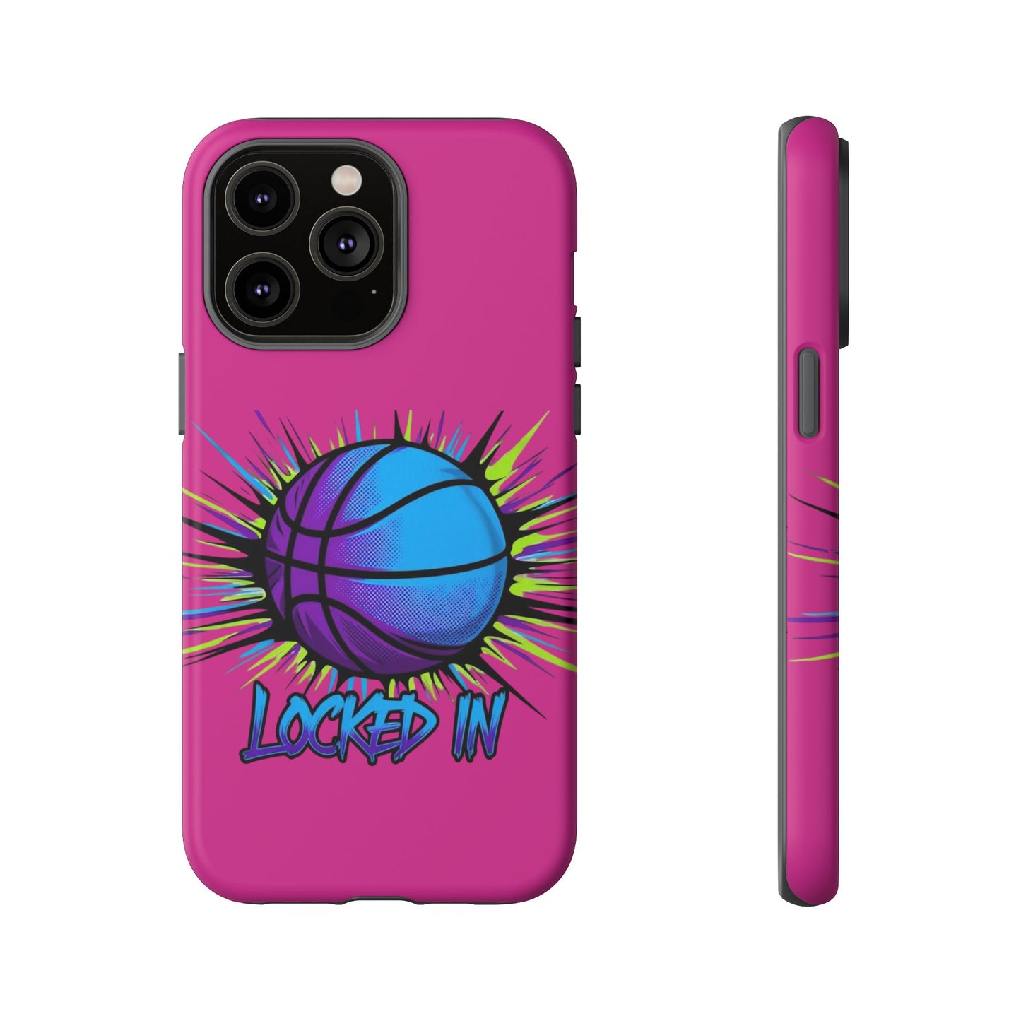 Locked In (pink) - Tough Case