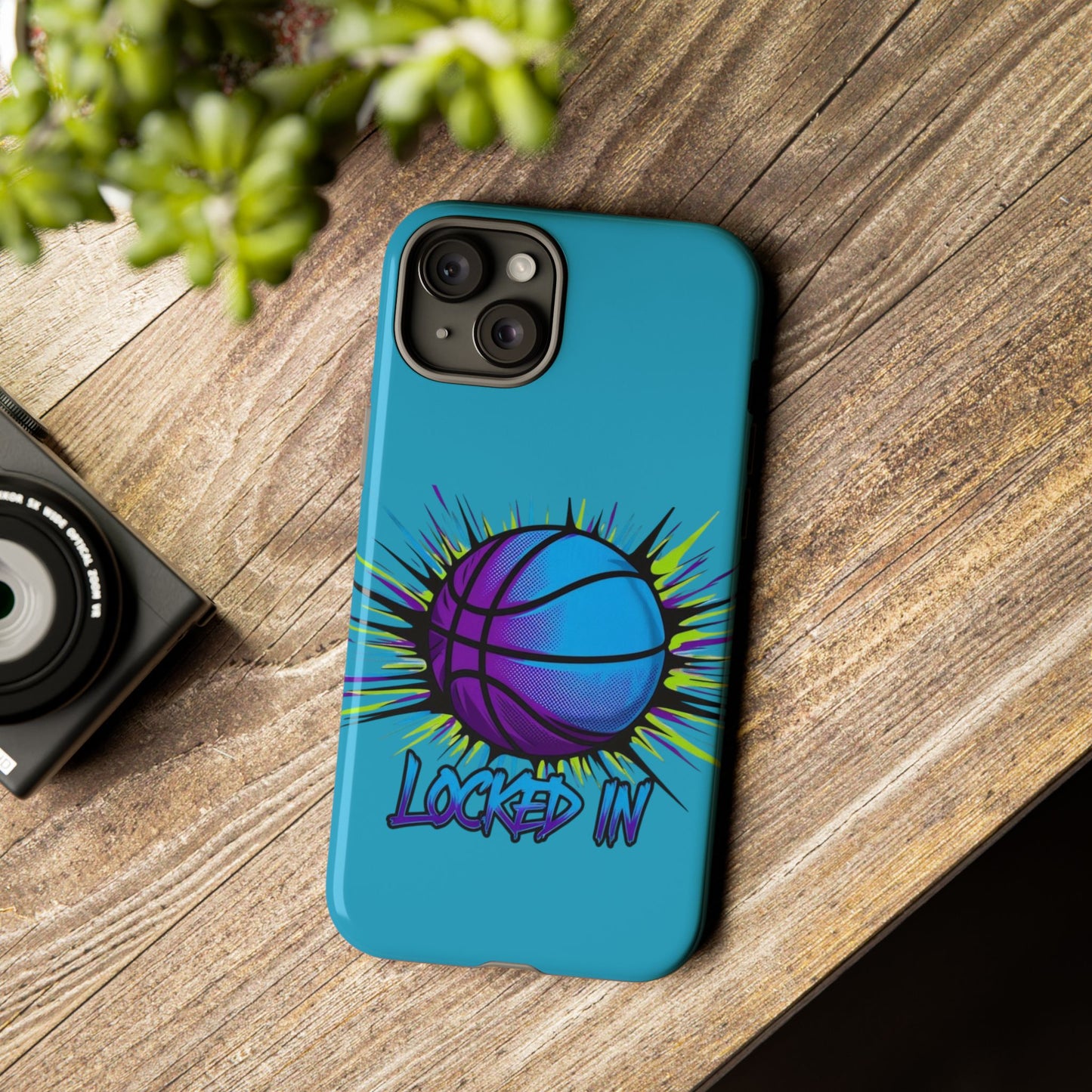 Locked In (turquoise) - Tough Case
