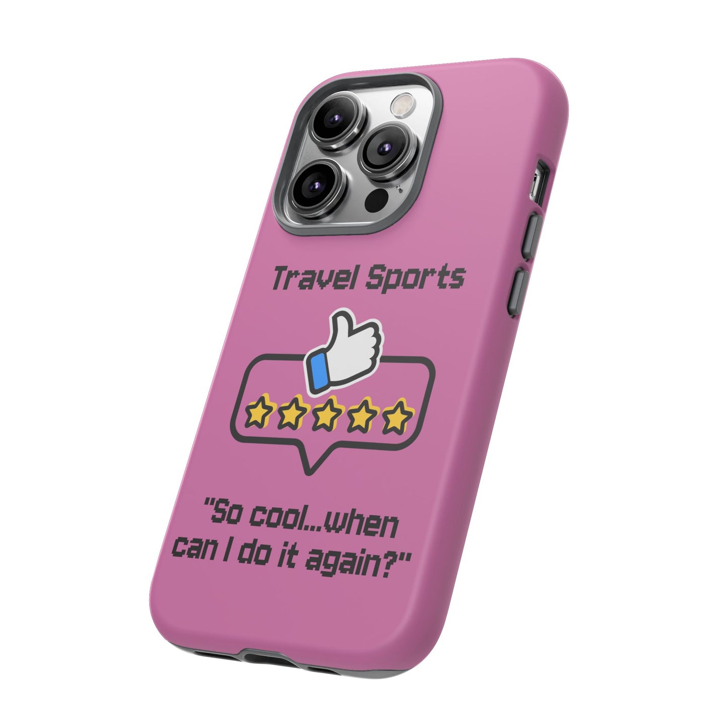 Travel Sports Five Star Review Pink - Tough Case