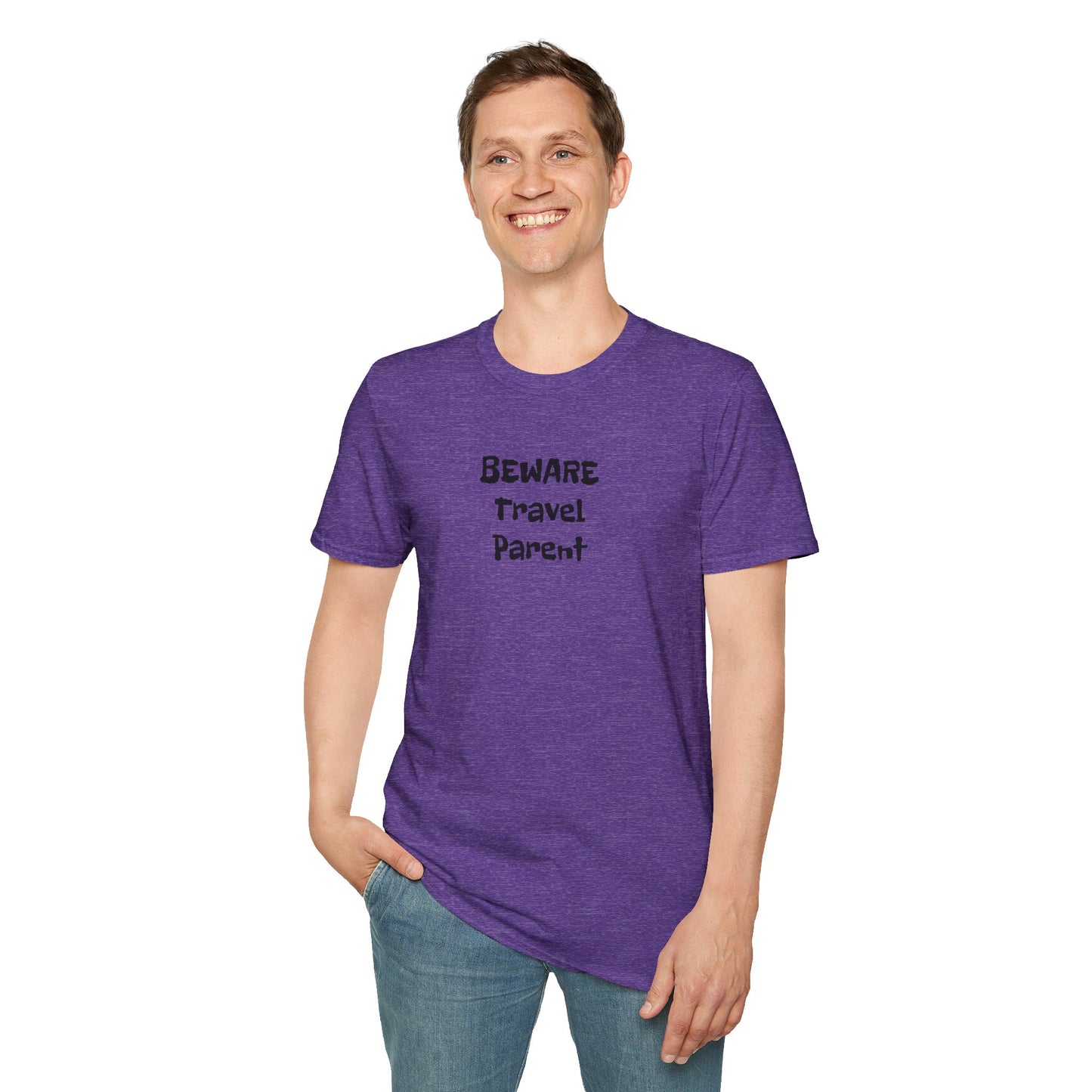 Beware Travel Parent - Sideline Softstyle Tee