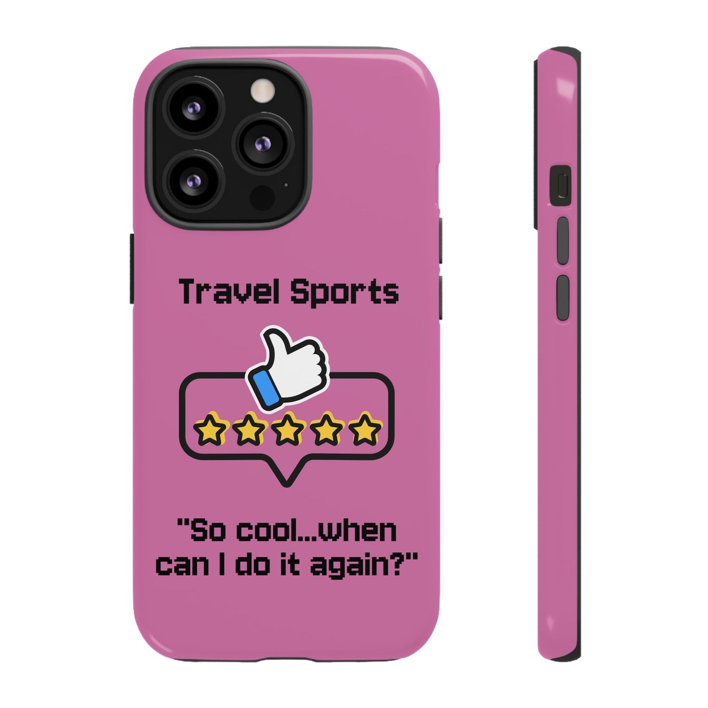 Travel Sports Five Star Review Pink - Tough Case