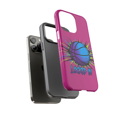 Locked In (pink) - Tough Case