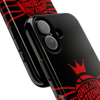 Only the Strong Make it to Sunday (black) - Tough Case
