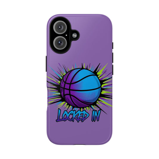Locked In (light purple) - Tough Case