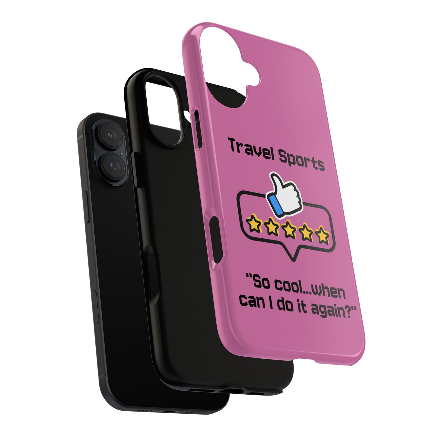 Travel Sports Five Star Review Pink - Tough Case