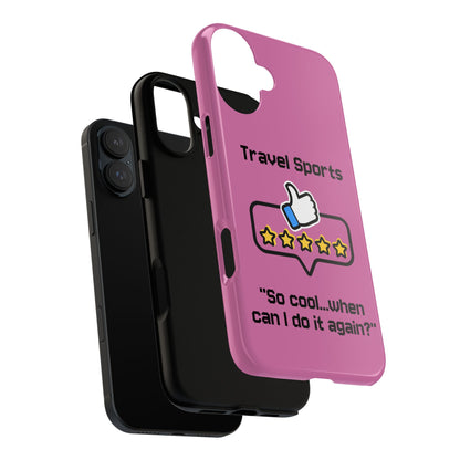 Travel Sports Five Star Review Pink - Tough Case