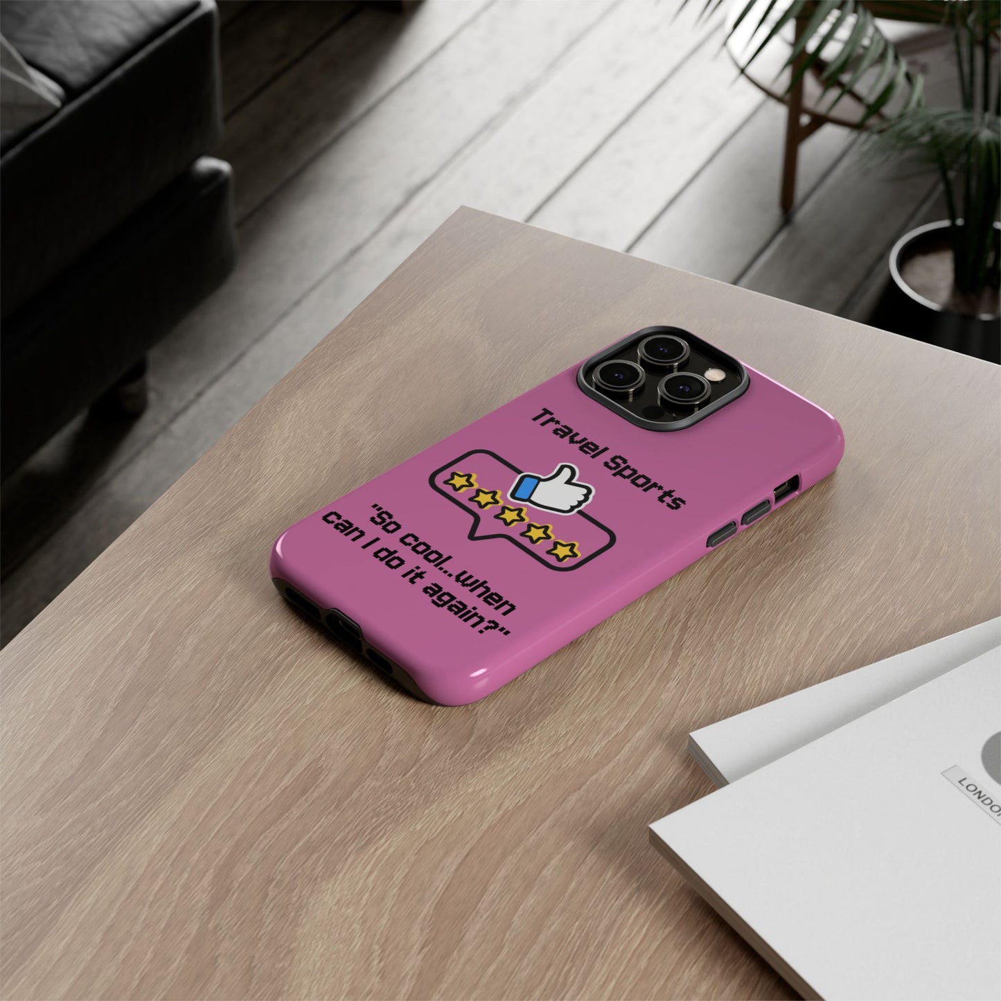 Travel Sports Five Star Review Pink - Tough Case