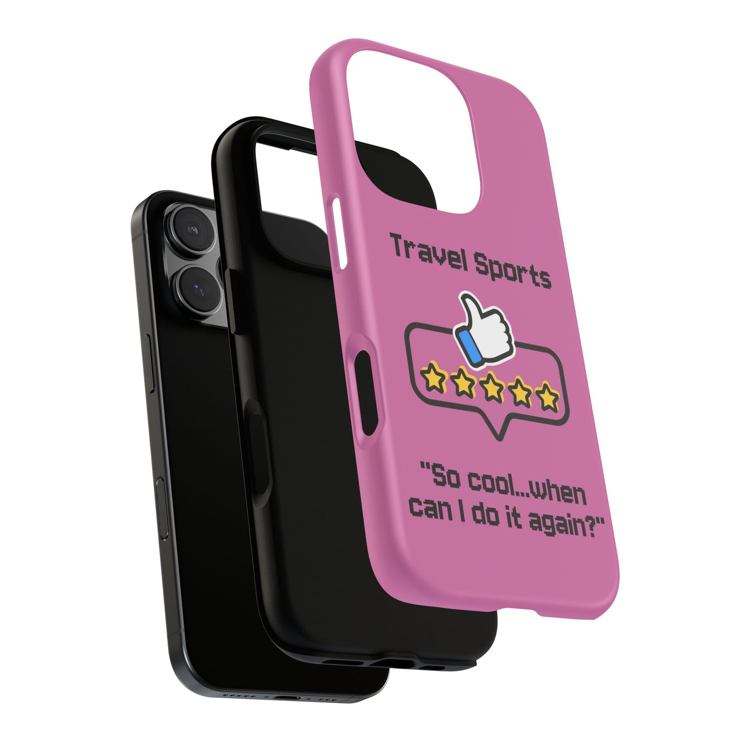 Travel Sports Five Star Review Pink - Tough Case