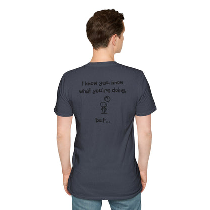 Beware Travel Parent  - Sideline Softstyle Tee