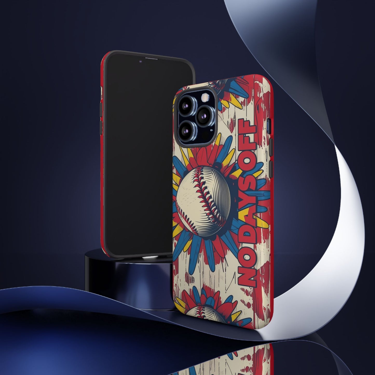 No Days Off Baseball V2- Tough Case