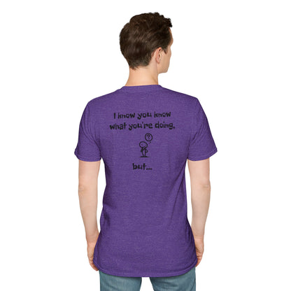 Beware Travel Parent  - Sideline Softstyle Tee