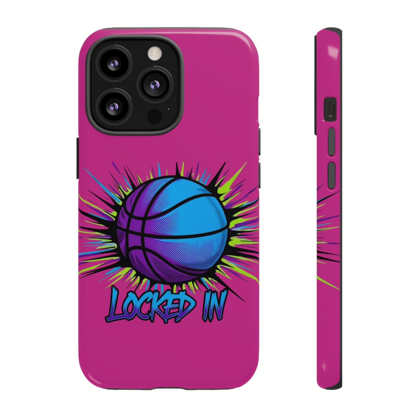 Locked In (pink) - Tough Case