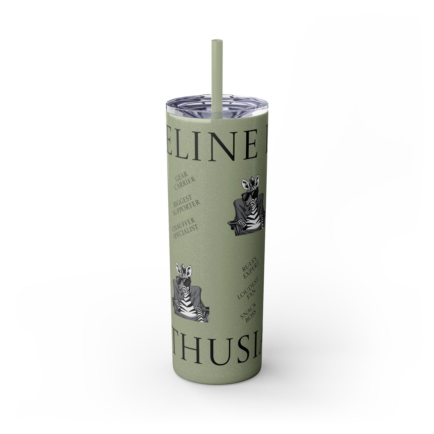 Sideline Life - 20oz Skinny Tumbler with Straw