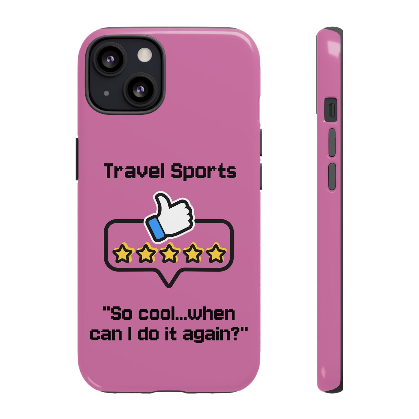 Travel Sports Five Star Review Pink - Tough Case