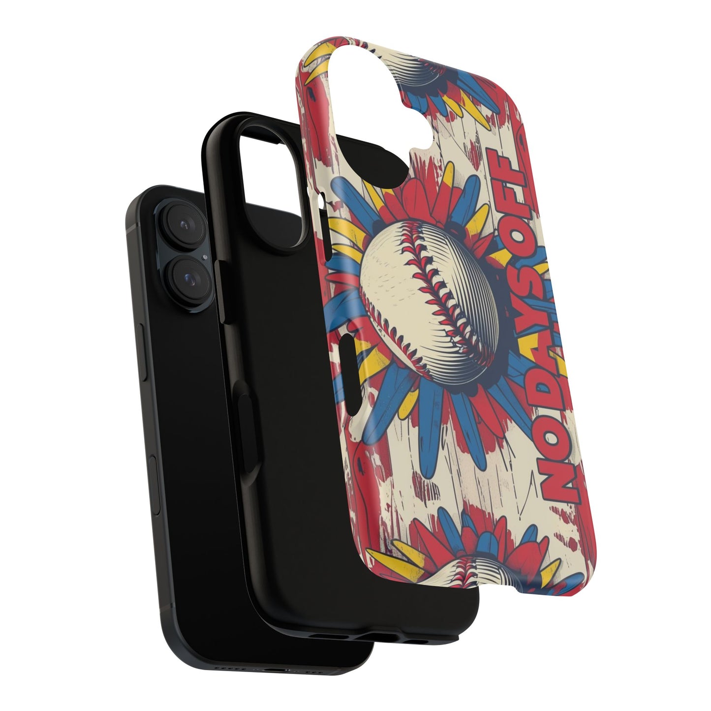 No Days Off Baseball V2- Tough Case
